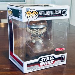 (New) Funko PoP Disney Jabba's Skiff Lando Calrissian 621 Bobble Head Star Wars Figurine