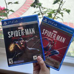 2 Spider Man PS4 Games
