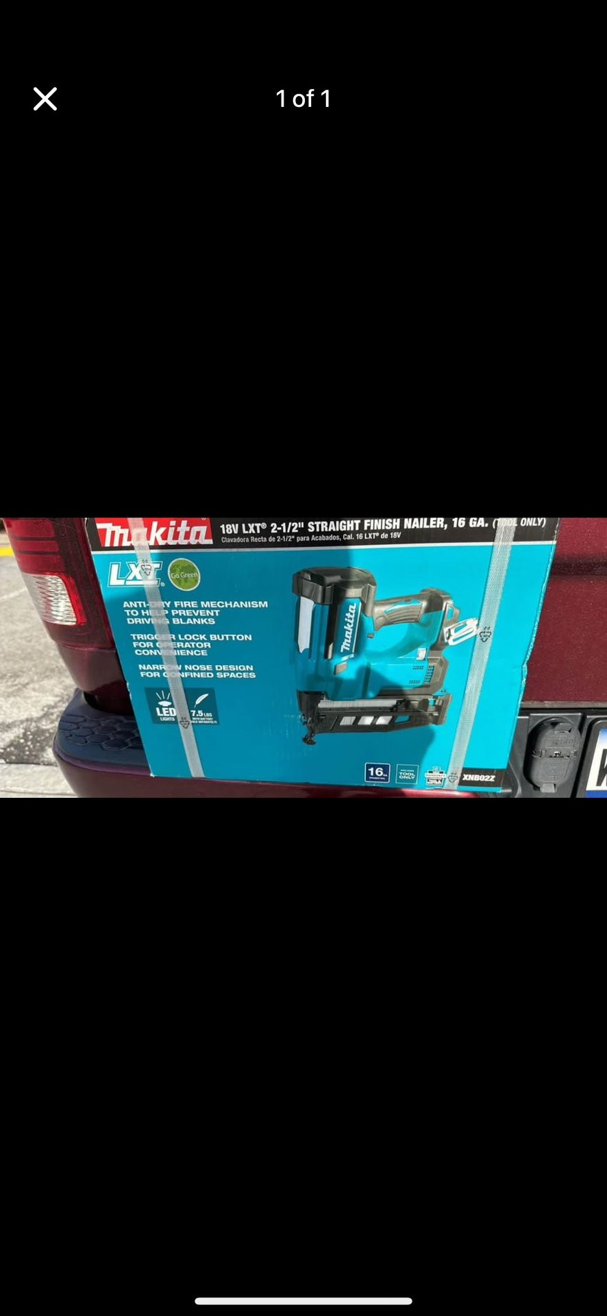 16ga Finish Nailer 41/2 Grinder 2pkbat And Charger