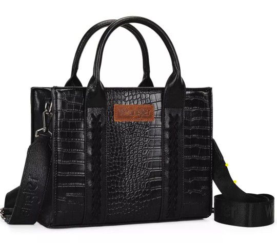 Wrangler Tote Bag for Women Designer Satchel Handbags Top-handle Purses w/ Strap