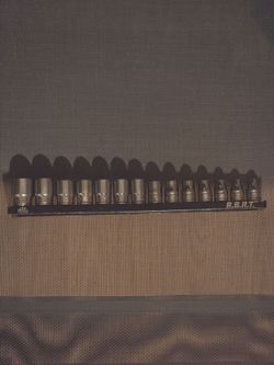 Mac 3/8 shallow rbrt socket set