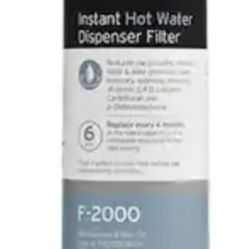 InSinkErator Instant Hot Water Replacement Filter Cartridge Plus 1-Pack F-2000