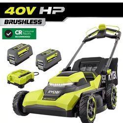 Ryobi | 40 V HP Brushless 21 in. Cordless Battery Walk Behind Self-Propelled Lawn Mower (OBO Consideration)