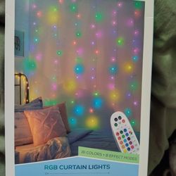 Neon Curtain Lights