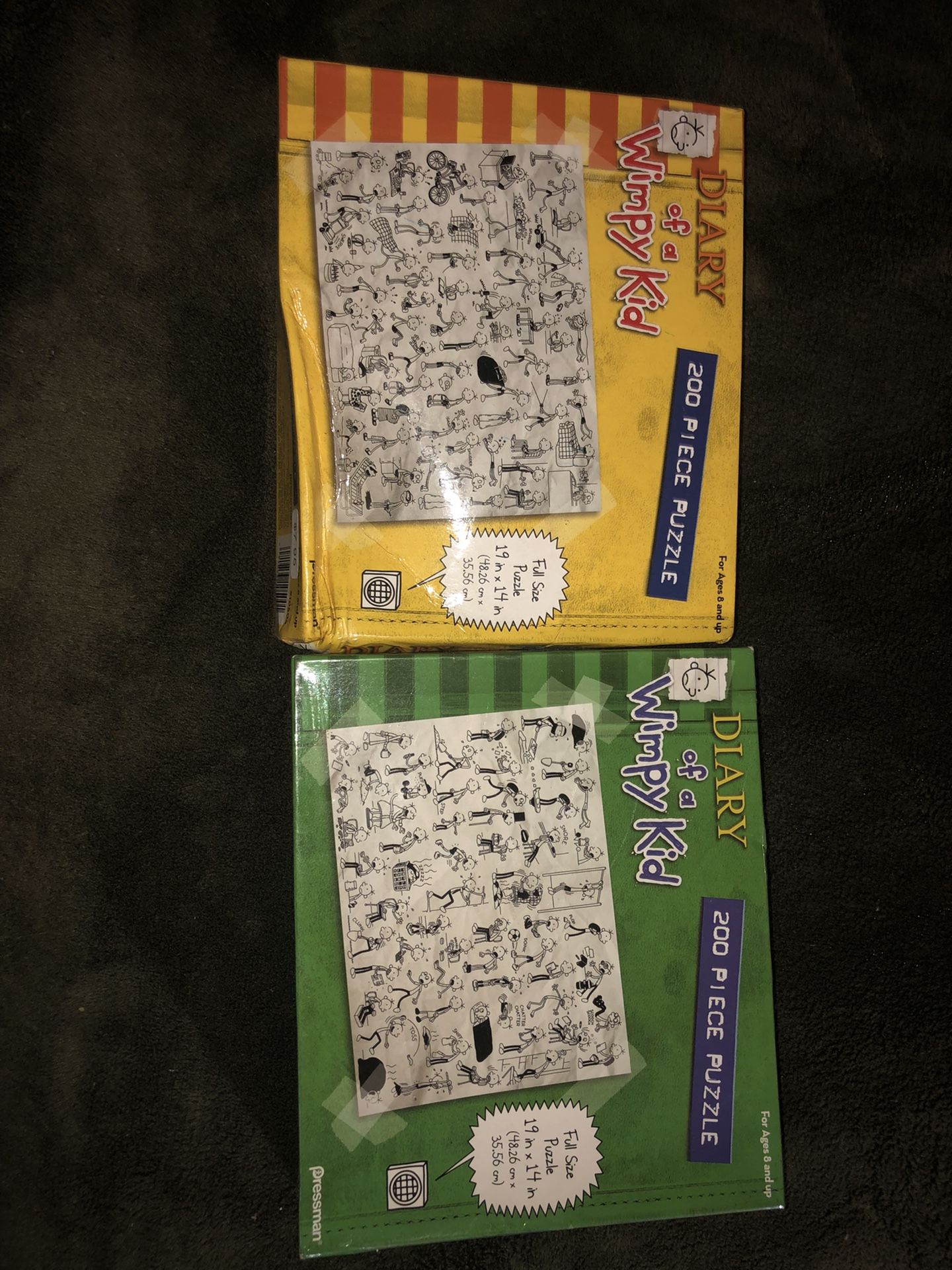 Diary of a Wimpy Kid puzzles