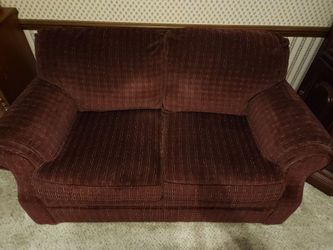 Flexsteel love seat couch