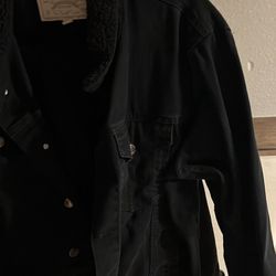 Black Demin Jacket 