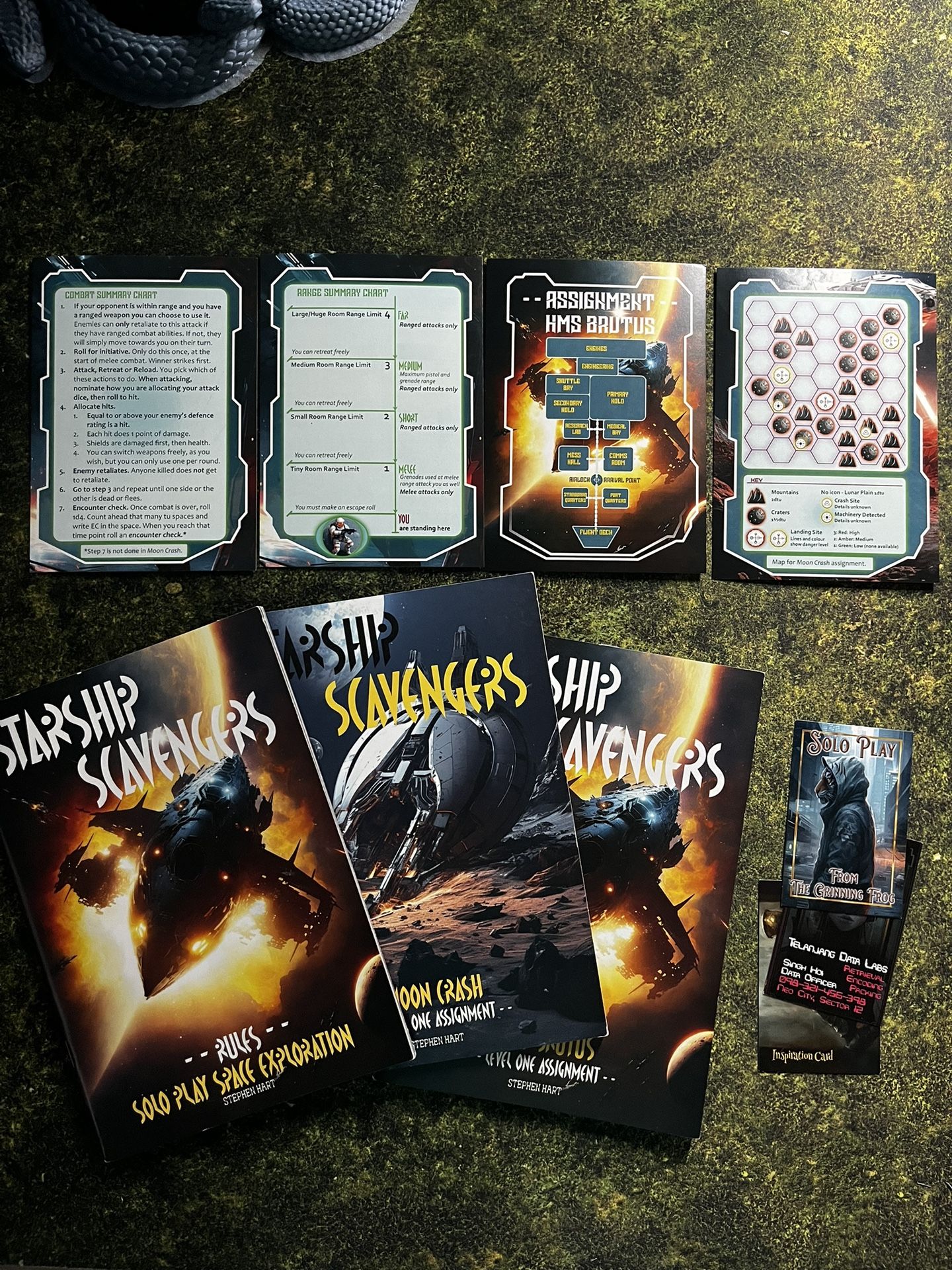 Starship Scavengers Sci-Fi Solo RPG