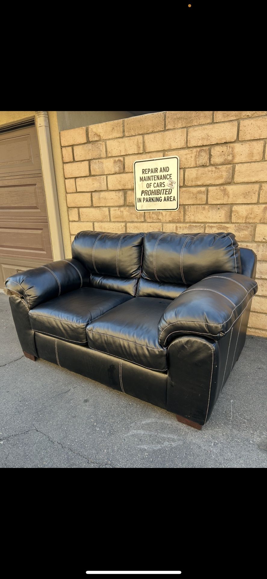 Leather Couch
