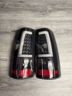 Smoke LED Tail Lights For Chevy Silverado GMC Sierra 1(contact info removed)HD 3(contact info removed)-2006