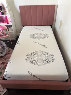 Bed and frame