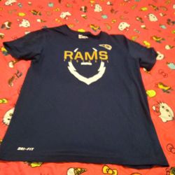 Nike Teeshirt Size M Youth Size Rams 