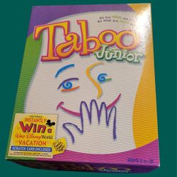 Taboo Junior board game 