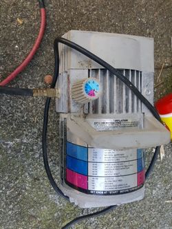 Campbell housfeld continuous air tankless compressor