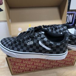 Checkered Vans 