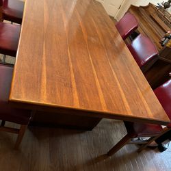 Large Dining/Confrence Table And Chairs 