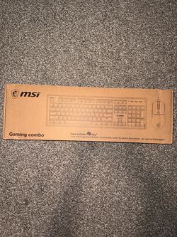 MSI Keyboard + Mouse