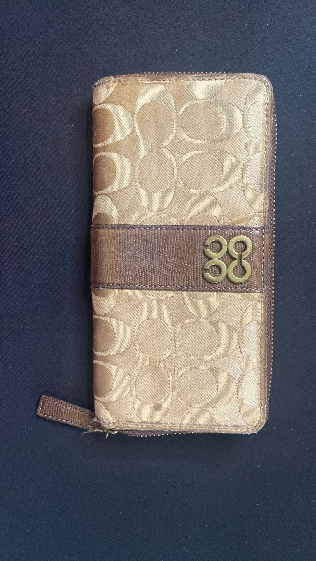 Coach Zip Around Wallet