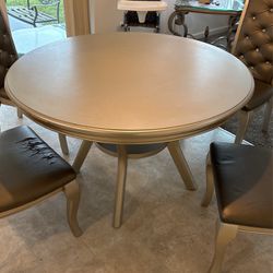 Gray Kitchen Table For Chairs
