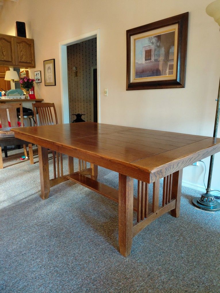 Mission Style Dining Table