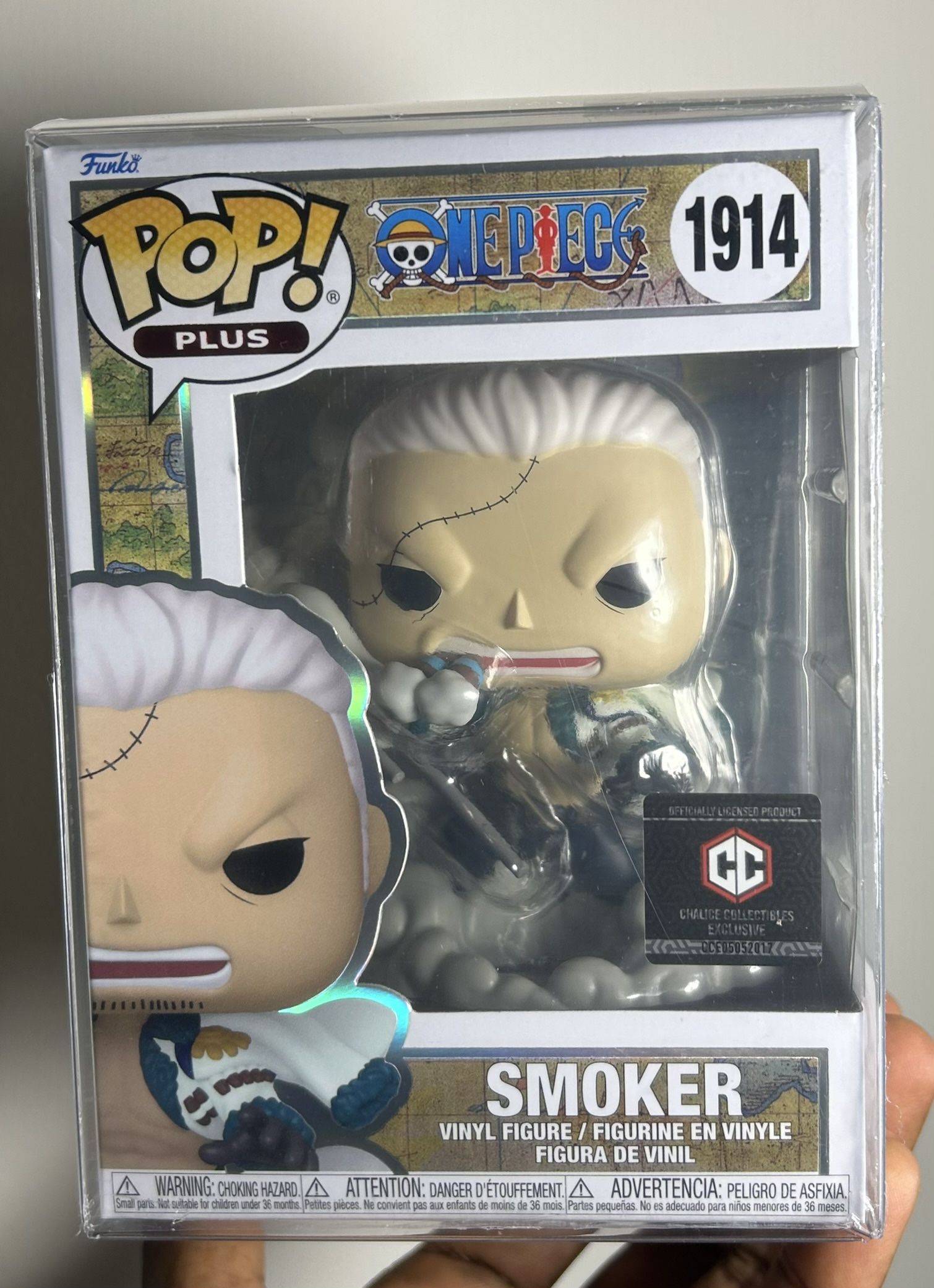 Funko Pop! Plus: One Piece Smoker #1914 Chalice Collectibles Exclusive