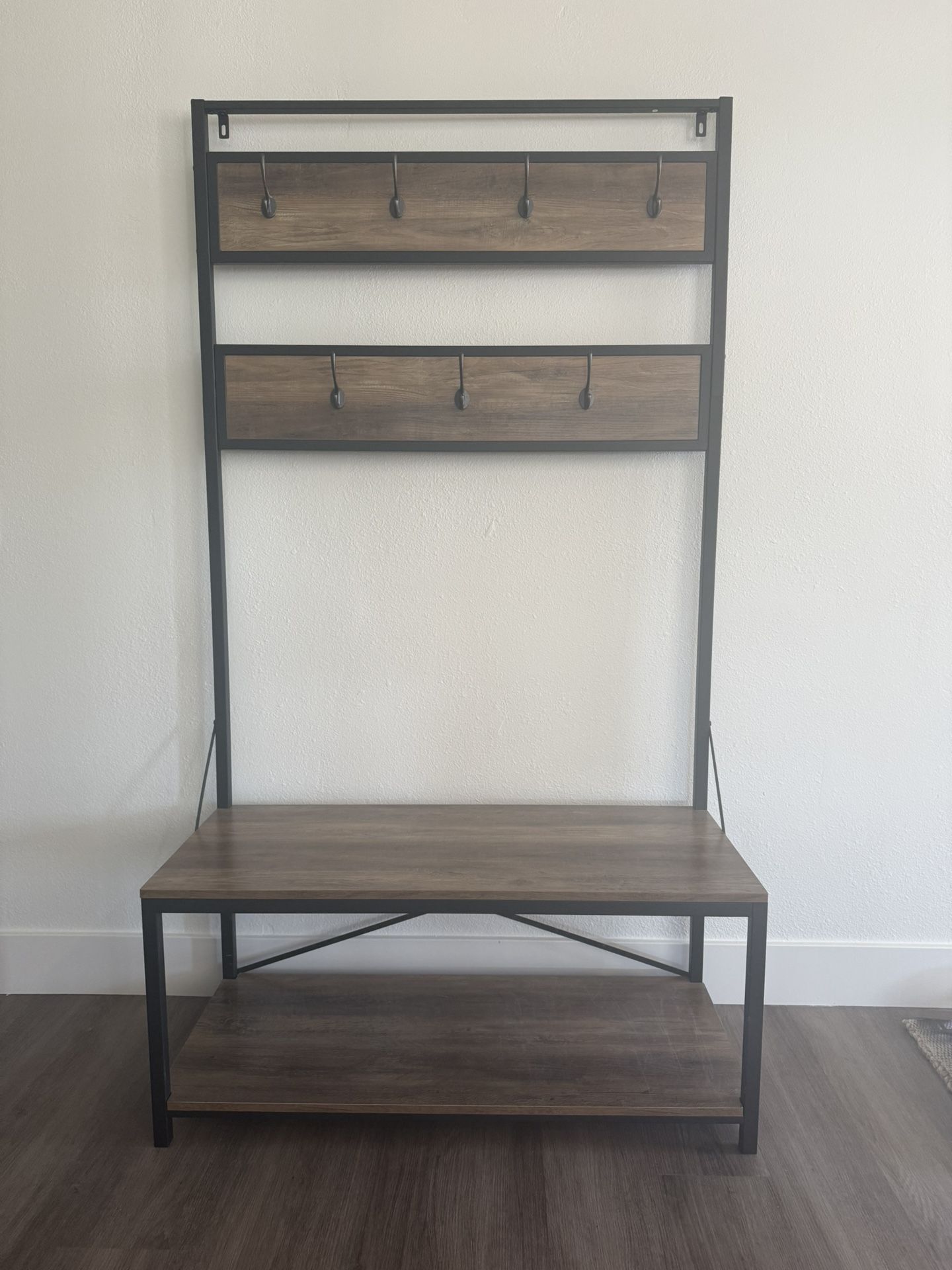 Rustic Wall Tree And Console Table