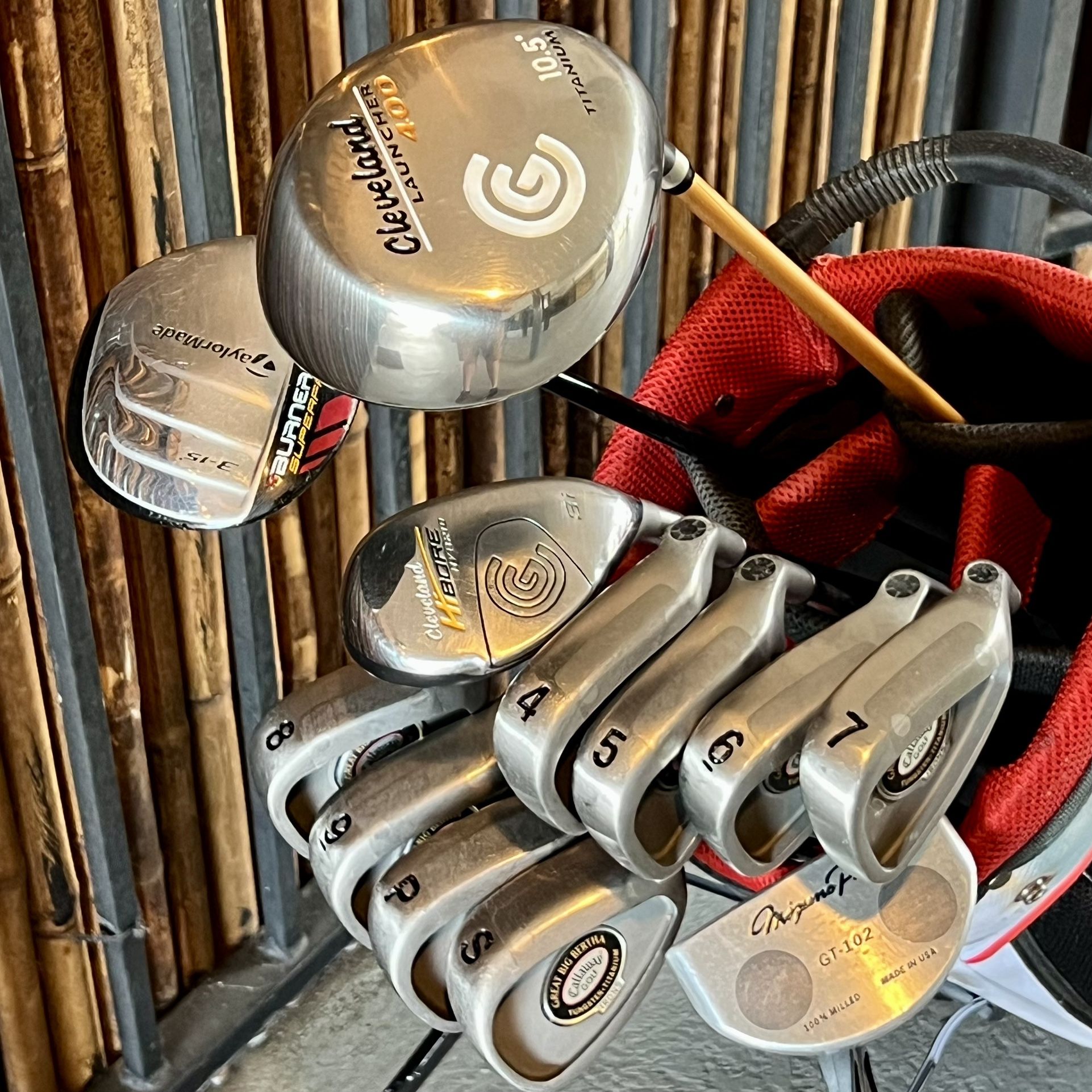 Callaway Great Big Bertha Golf Club Set - Cleveland & TaylorMade Woods