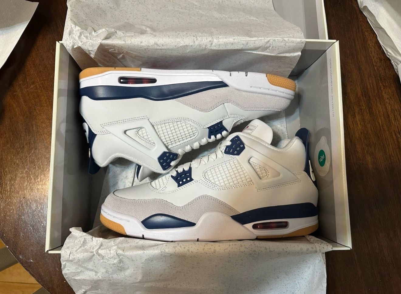 Nike SB x Air Jordan 4 Navy Size 13