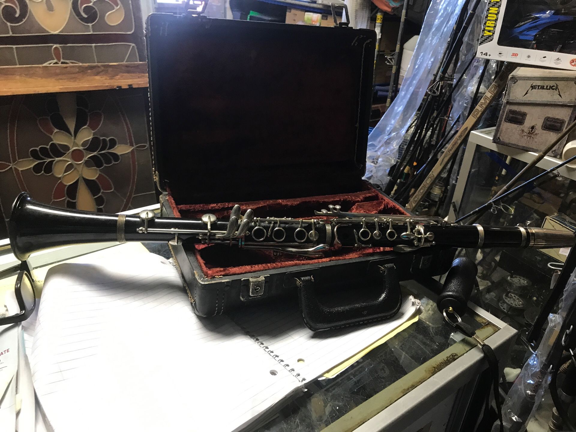 Clarinet used with case $75