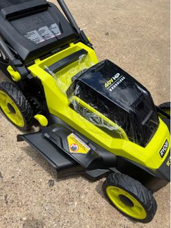 Ryobi 40V  HP 20 in push lawn mower brand new w 4.0Ah battery charger pickup only