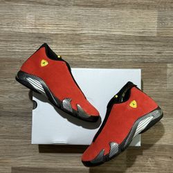 Brand New! Air Jordan 14 Ferrari 