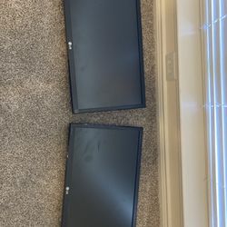 two lg monitors IPS235VX 23 inch 