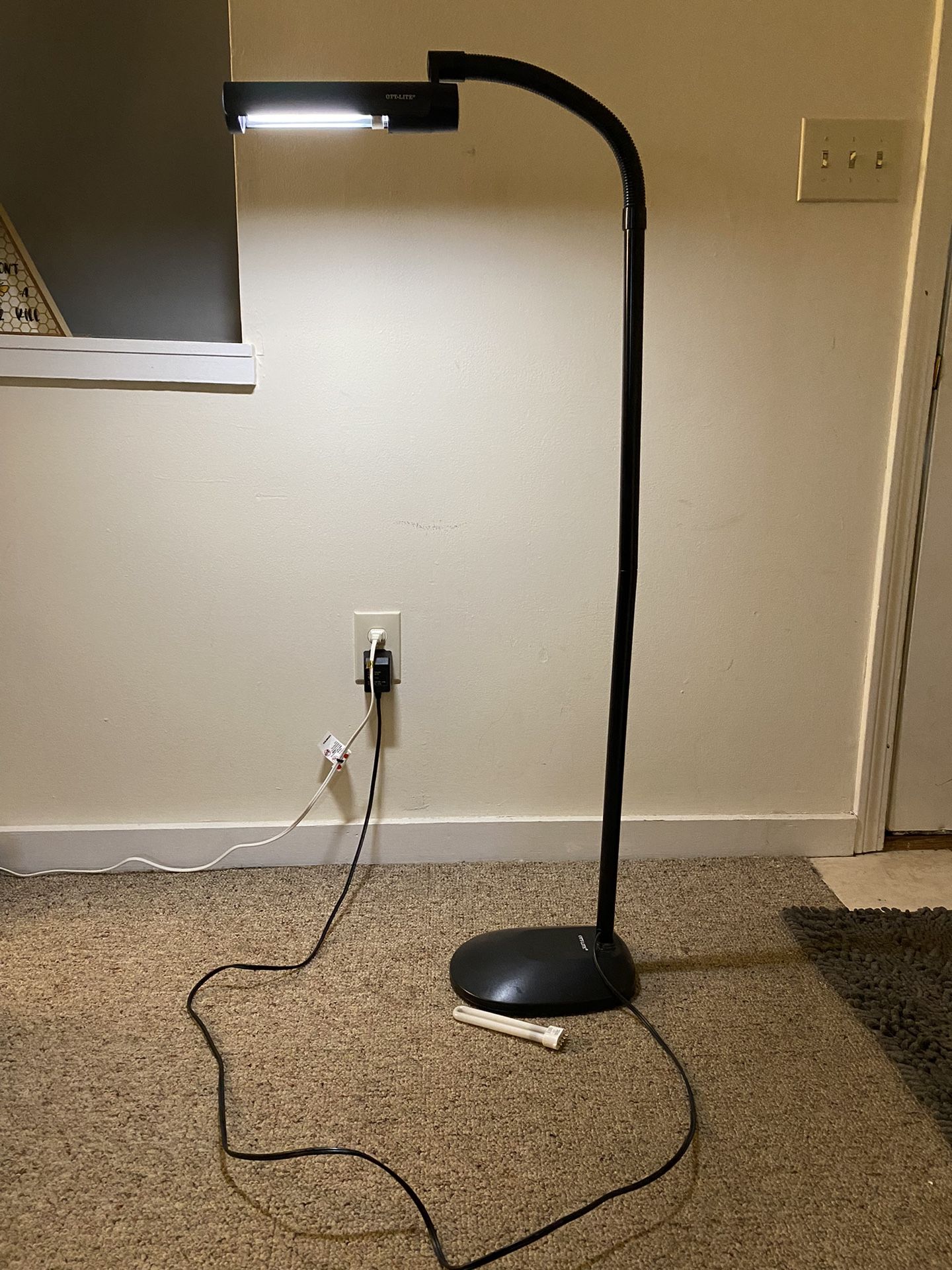 Ottlite Lamp, Tall Flexible/Adjustable