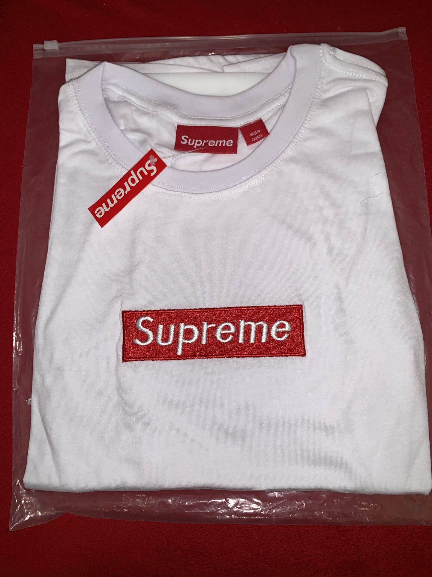 Supreme box logo tee