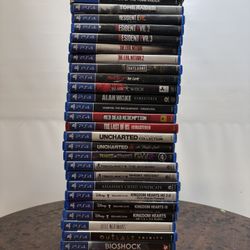 Lot 27 PlayStation 4 Games PS4 