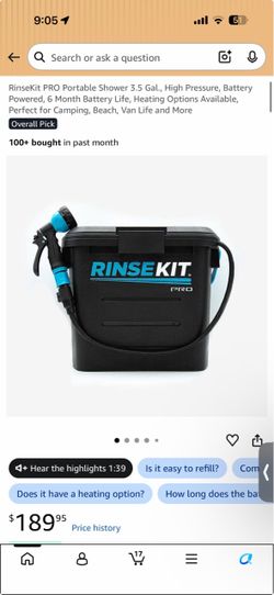 Rinse kit pro