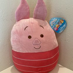 12” Piglet Squishmallows From Winnie The Pooh 