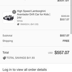 Kids 24v Lamborghini 