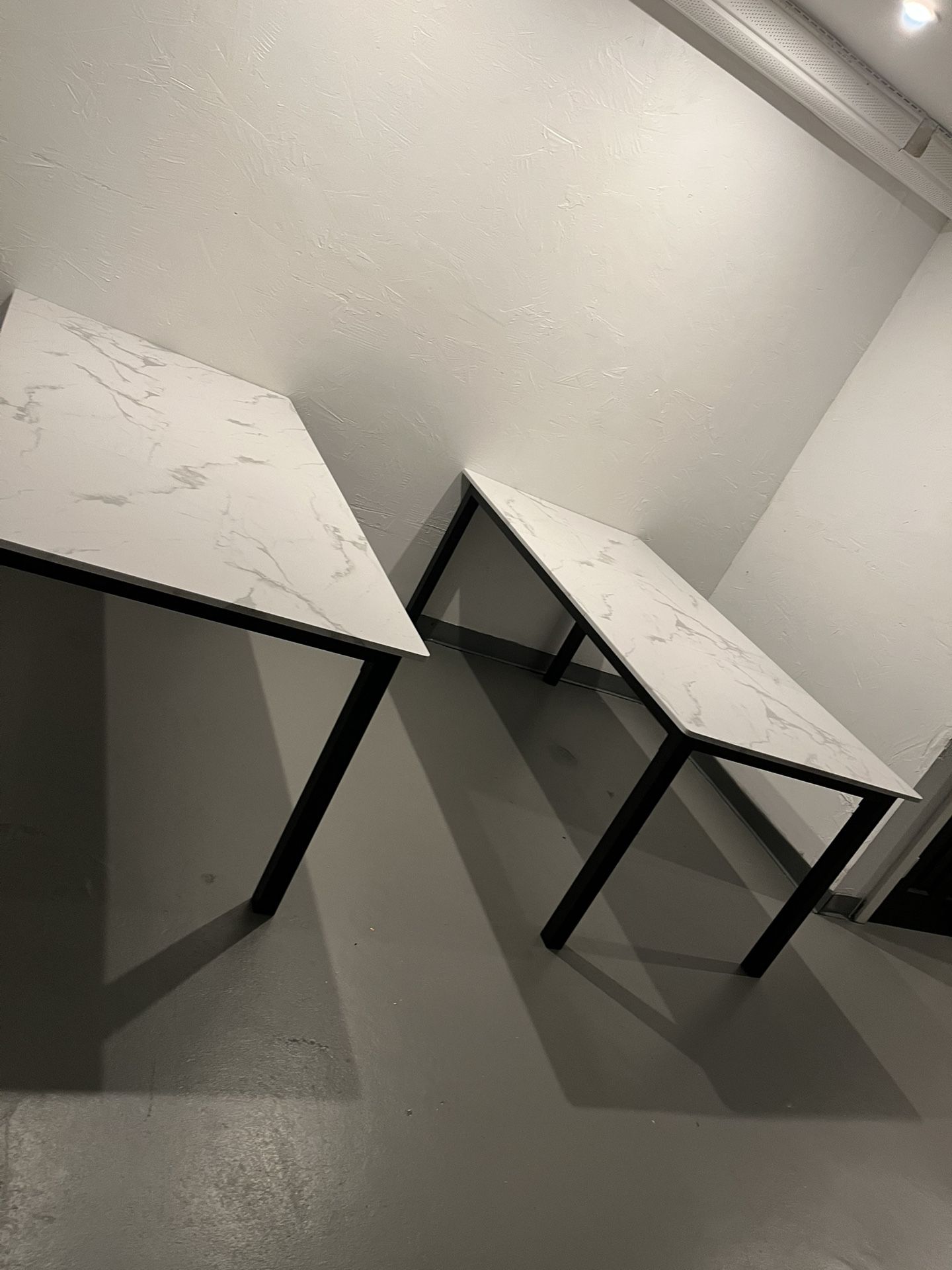 Faux Marble Dining Table (2 Available) New