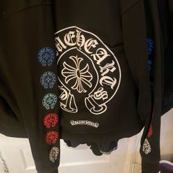 Chrome Hearts zip up hoodie (L)