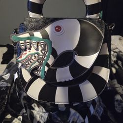 Beetlejuice Sandworm Crossbody Bag 