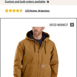Carhartt Heavy Duty Insulated