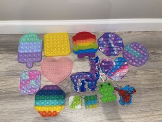 Pop It Fidget Toys + Other Fidgets 