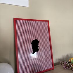 Red Large Frame 