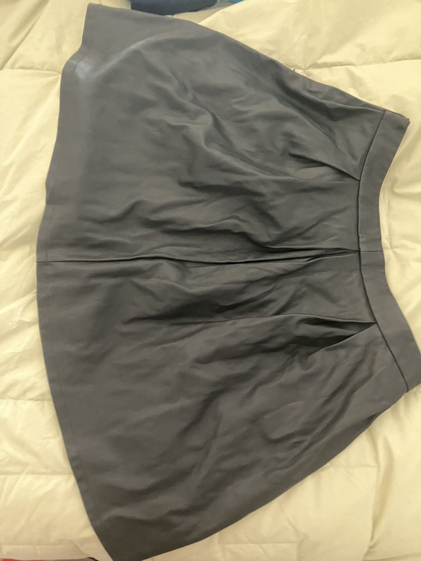 womens XS leather skirt