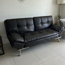 Sofa - Futon Leather 