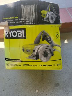 Electric Ryobi Tile Saw