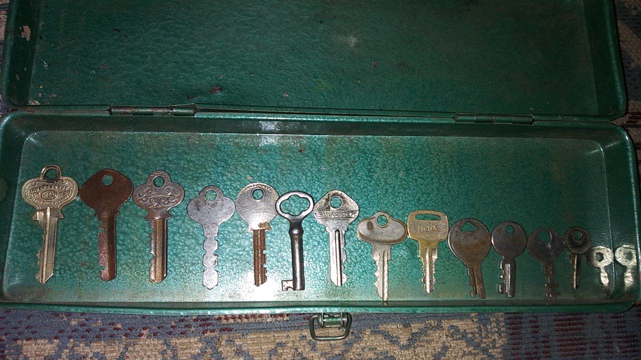 Vintage unique keys