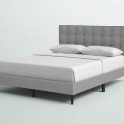 Full platform bed new factory sealed. We can provide deliver and mattress if needed.