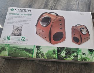 Sherpa Bubble Cat Carrier Backpack